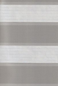 Открытые рулонные шторы день-ночь Римини, серый 45 купить в Ликино Дулево с доставкой